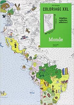 COLORIAGE XXL MONDE         
